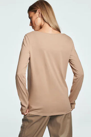 Long Sleeve Crew Neck Top