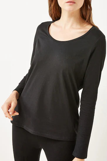 Long Sleeve Crew Neck Top