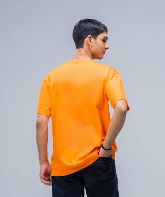 Oversize Orange Lycra Tee