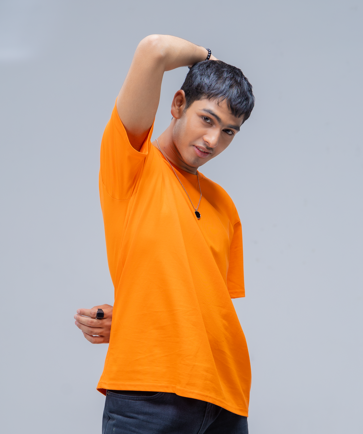 Oversize Orange Lycra Tee