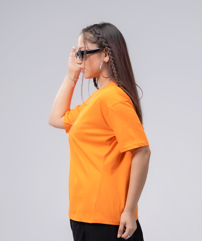 Oversize Orange Lycra Tee