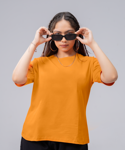 Oversize Orange Lycra Tee