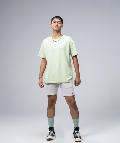 Oversize Green Lycra Tee