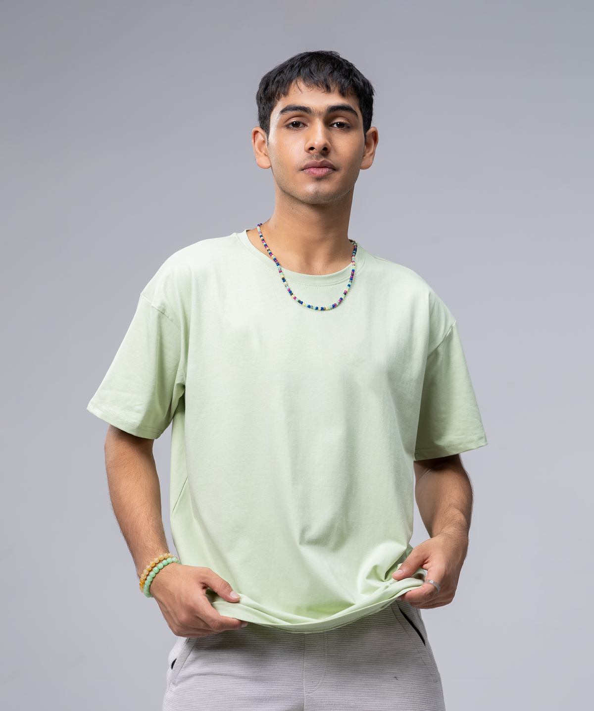 Oversize Green Lycra Tee