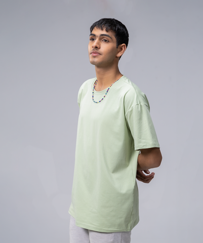 Oversize Green Lycra Tee