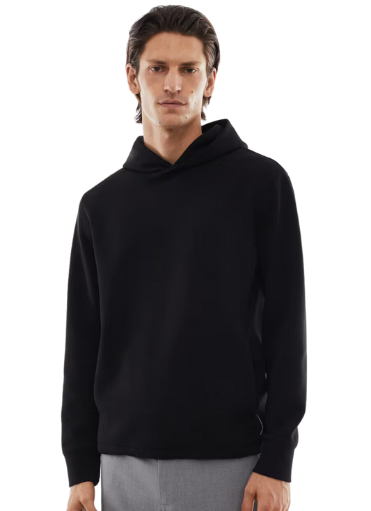 Elegant Hoodie for Men - Black