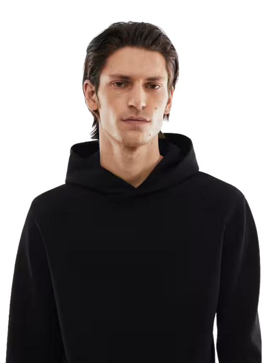 Elegant Hoodie for Men - Black