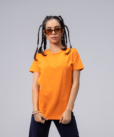 Orange Lycra Tee