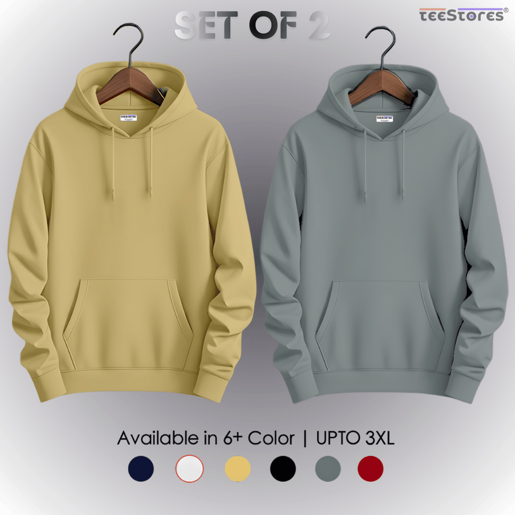 Pack of 2- Pullover Hoodie's