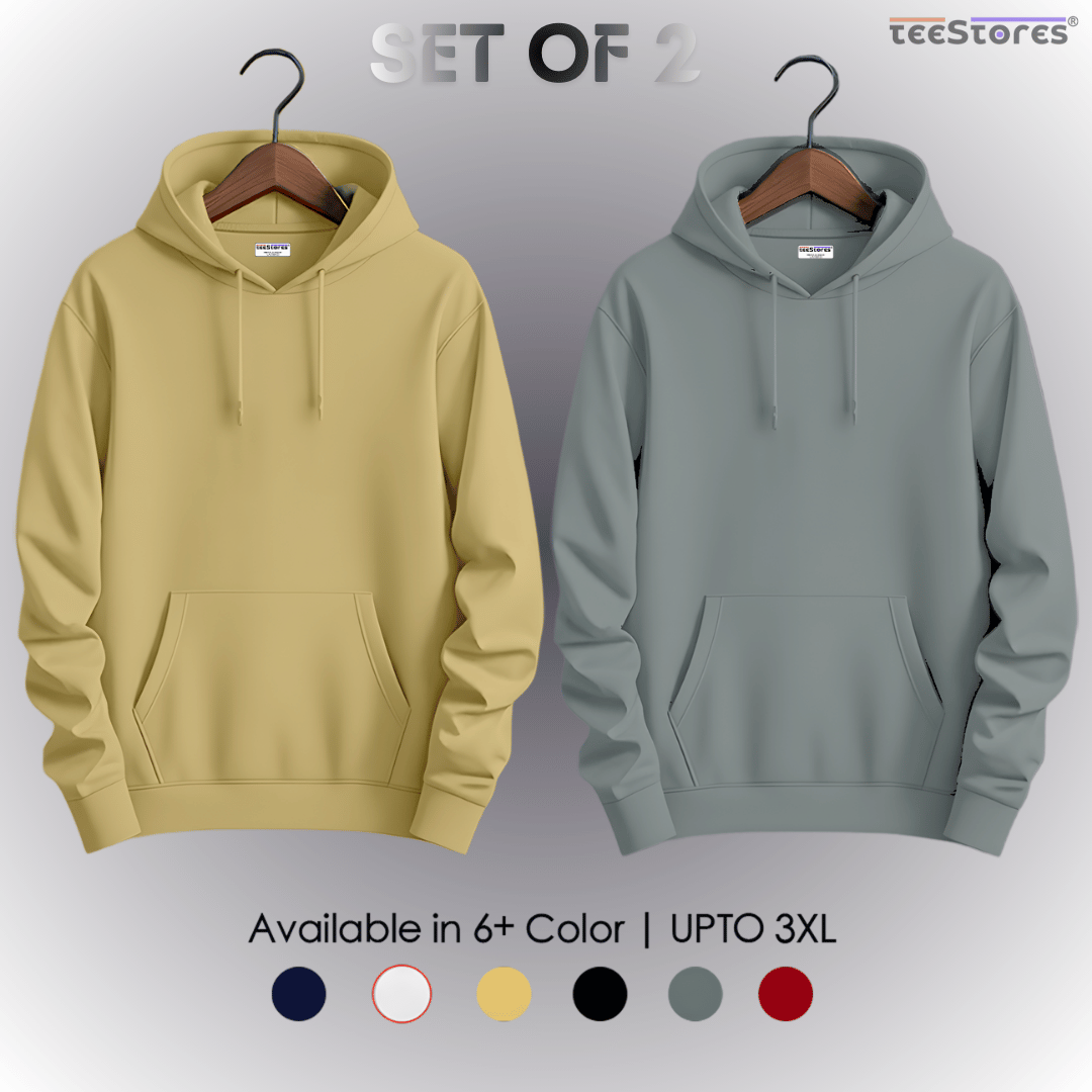 Pack of 2- Pullover Hoodie's