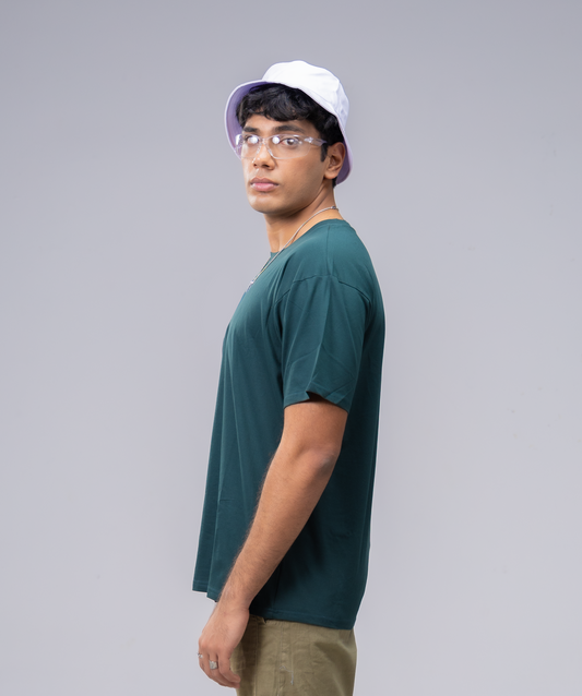 Oversize Green Lycra Tee