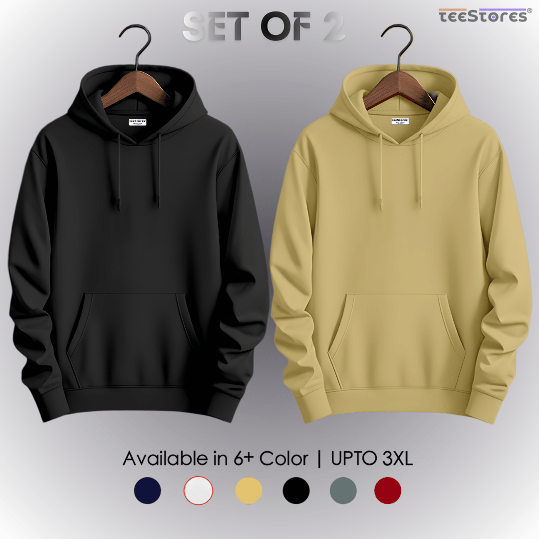 Pack of 2- Pullover Hoodie's