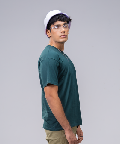 Oversize Green Lycra Tee