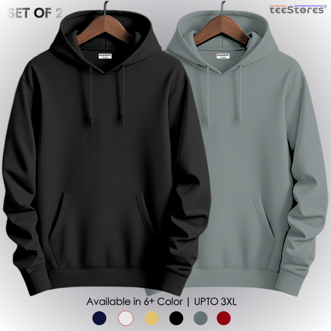 Pack of 2- Pullover Hoodie's