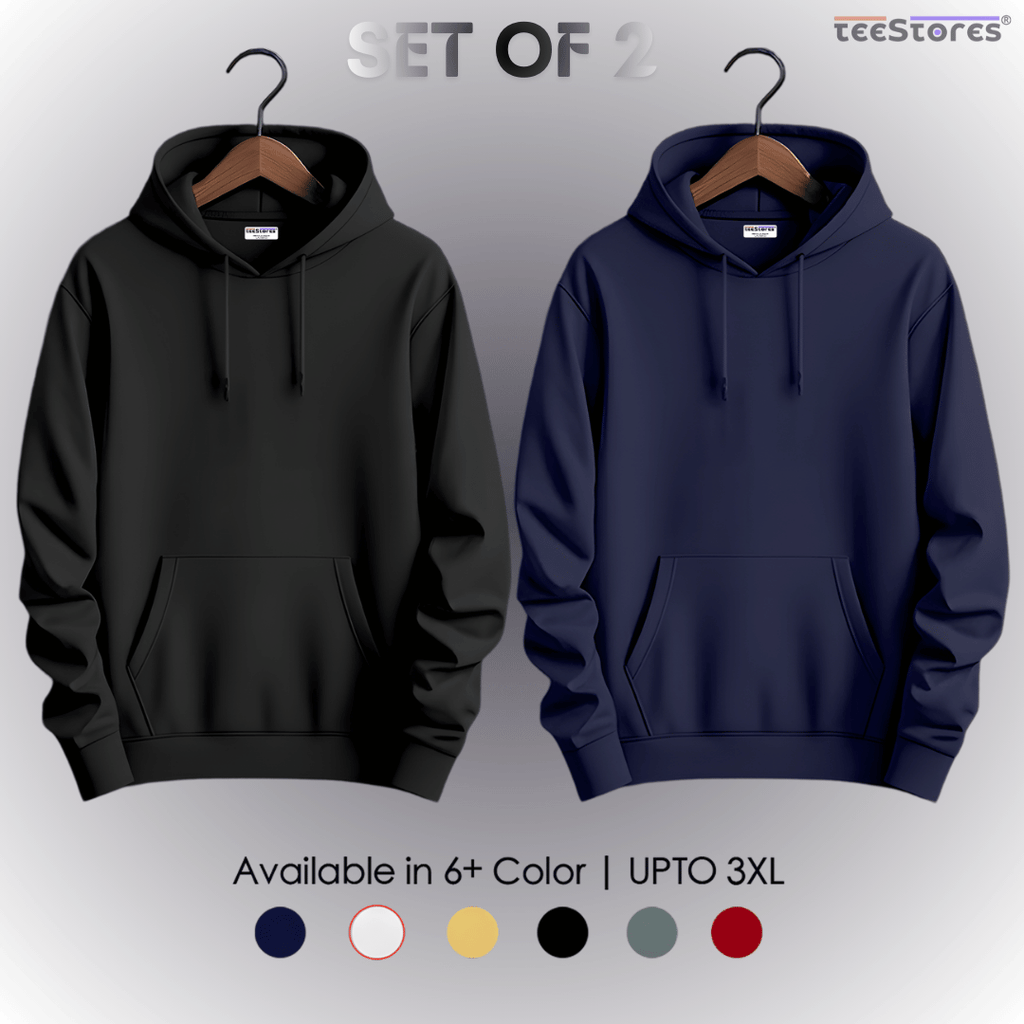 Pack of 2- Pullover Hoodie's