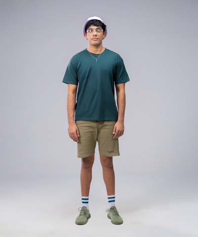 Battel Green Oversize T-Shirt