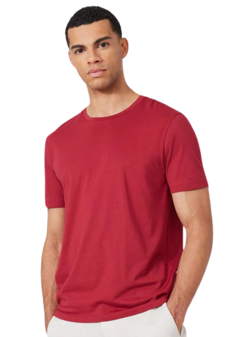 Half Sleeves Round Neck RedT-Shirt