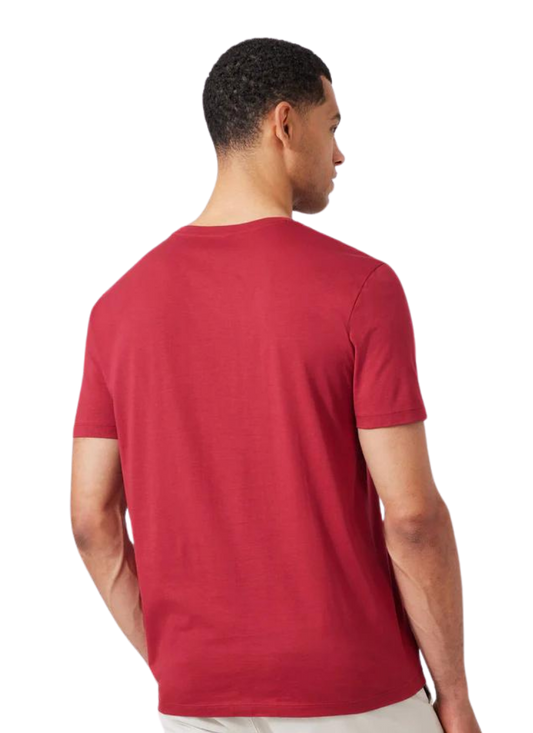 Half Sleeves Round Neck RedT-Shirt