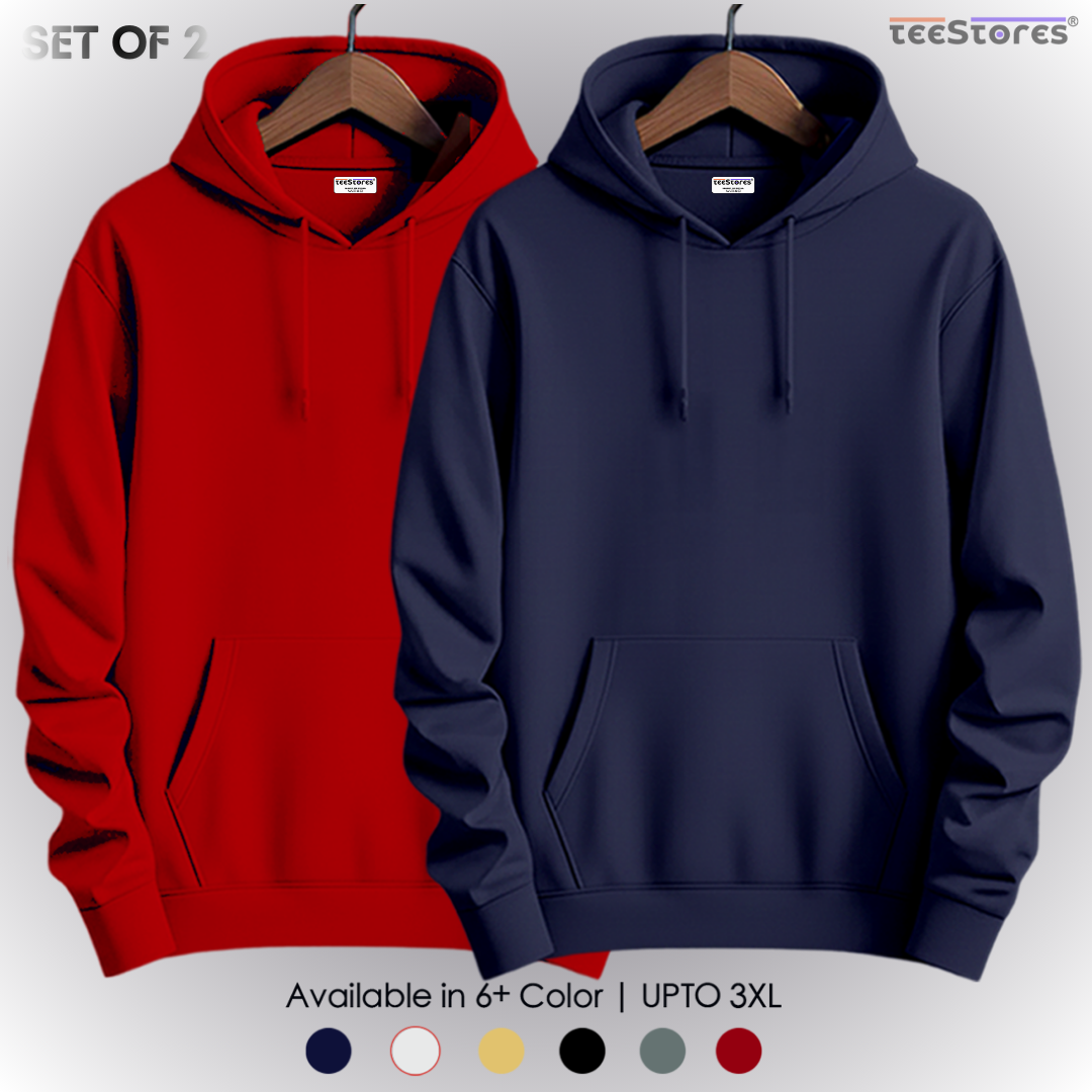 Pack of 2- Pullover Hoodie's
