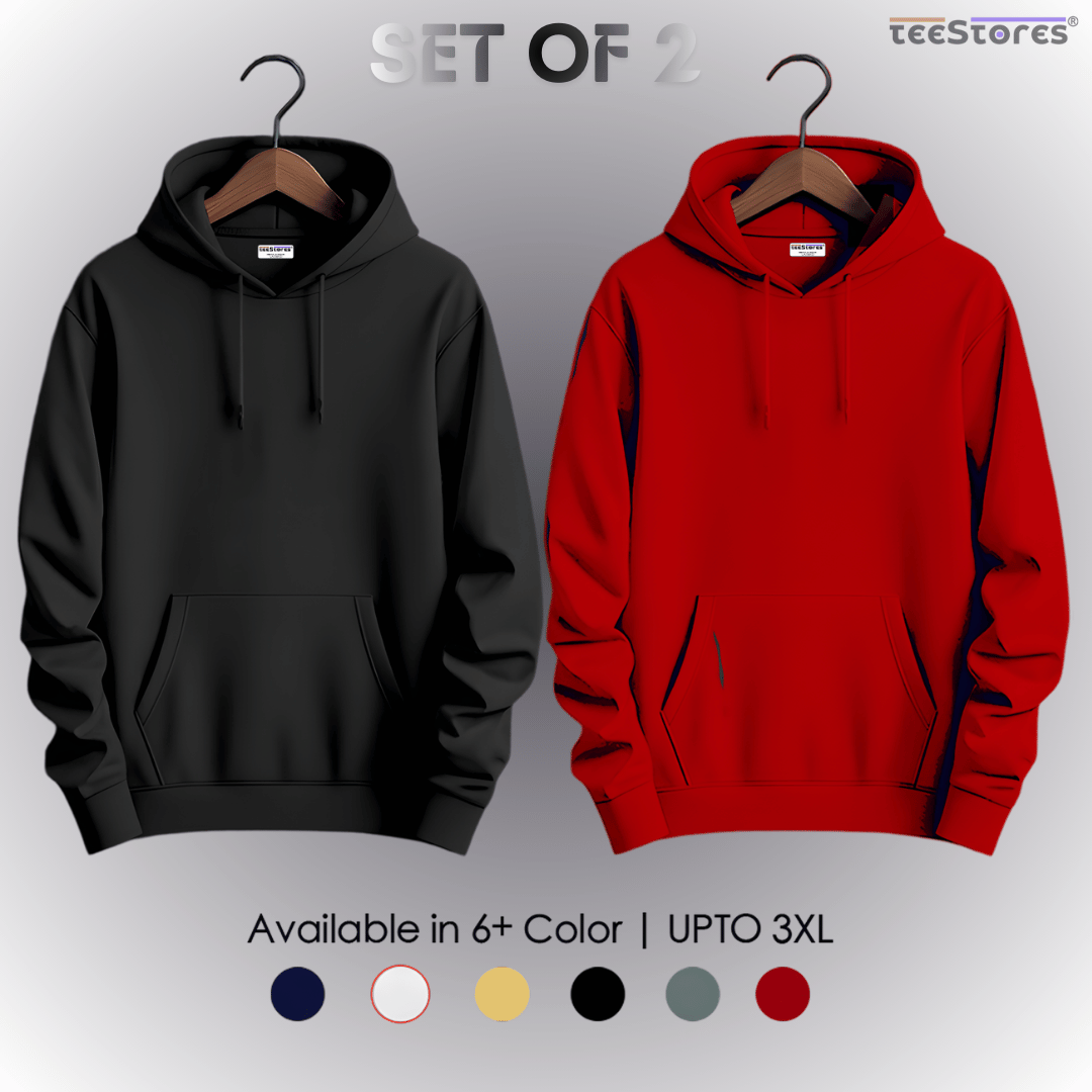 Pack of 2- Pullover Hoodie's