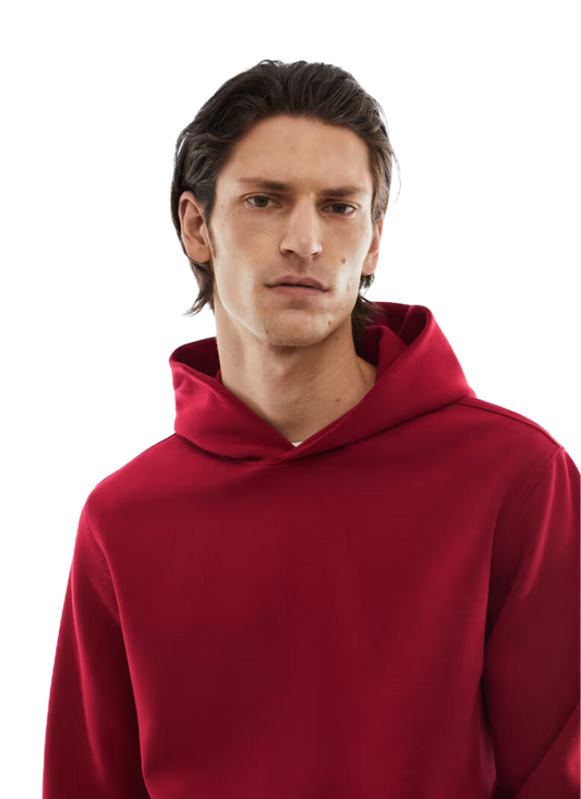 Elegant Hoodie for Men - Red