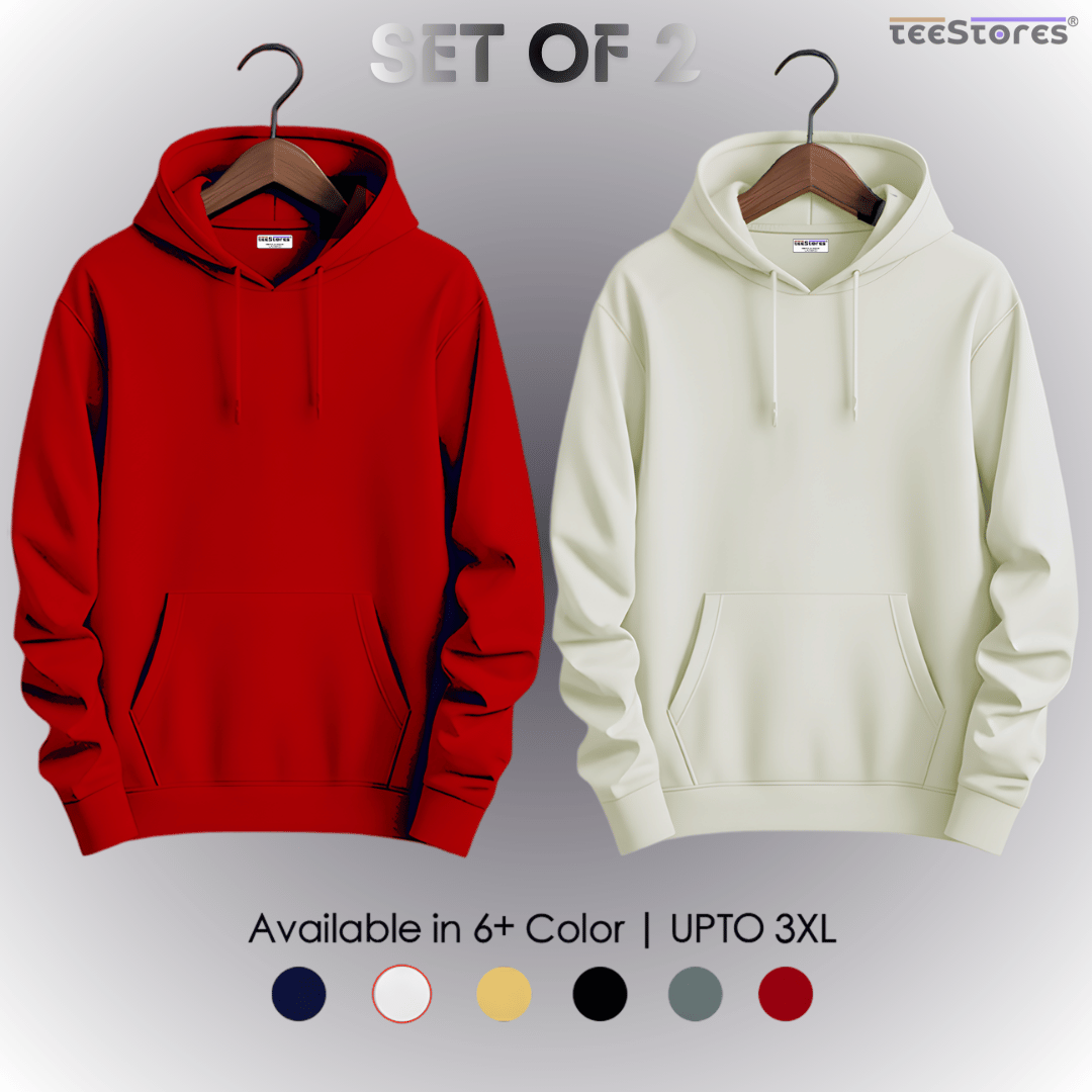 Pack of 2- Pullover Hoodie's