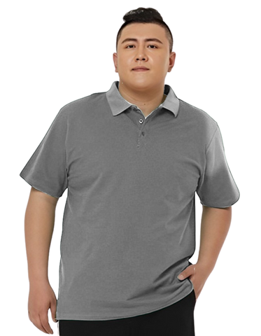 Plus Size Pack of 7 : Collar Polo T-Shirts