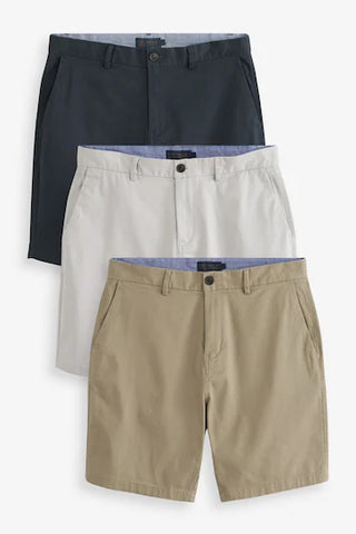 Stretch Chino Shorts (Pack of Three)