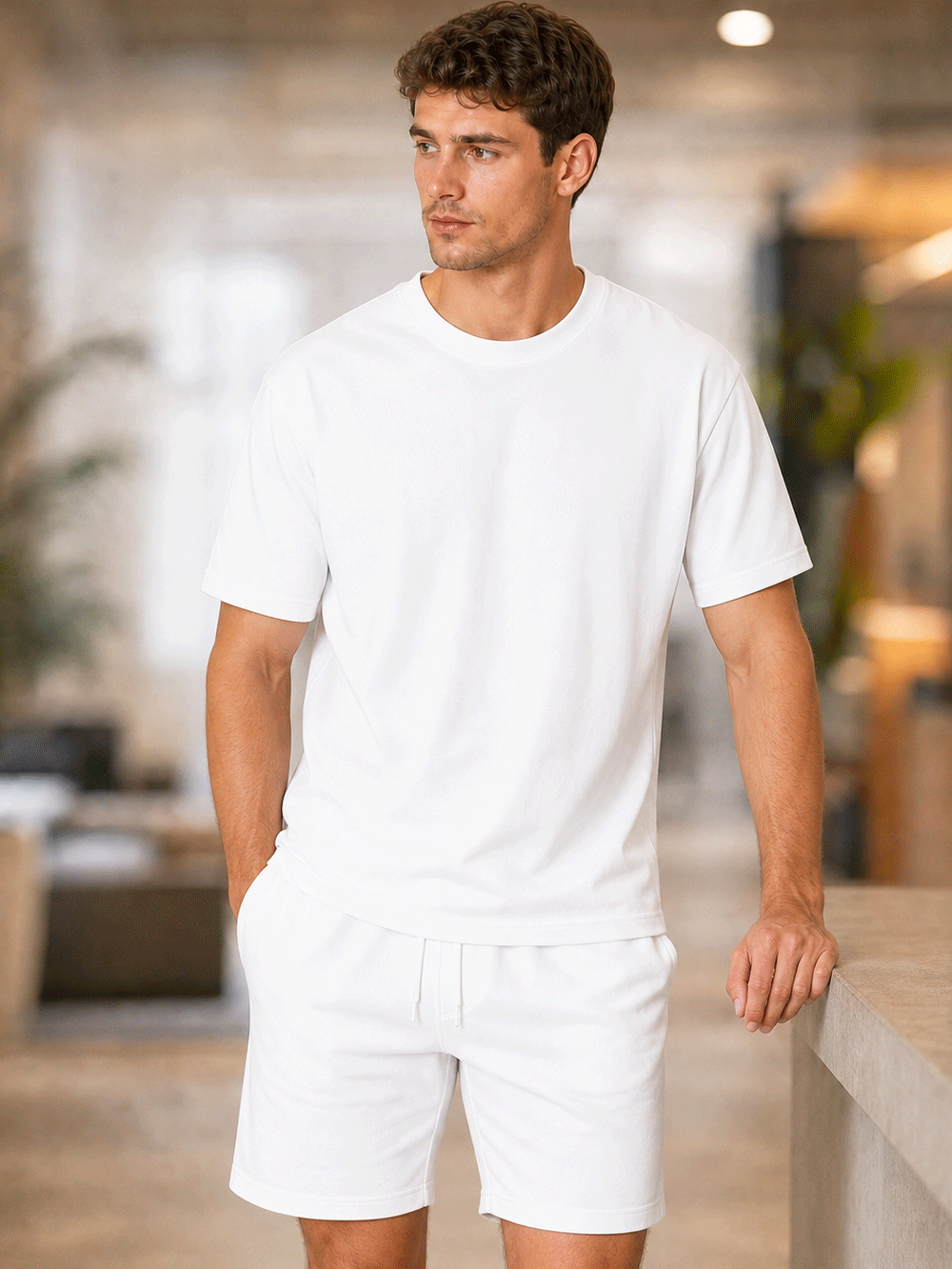 Pack of 2- Oversized Tee & Short Set