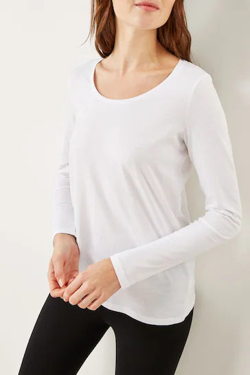 Long Sleeve Crew Neck Top