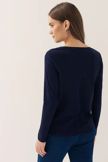 Long Sleeve Crew Neck Top