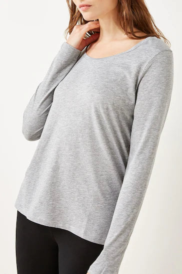 Long Sleeve Crew Neck Top