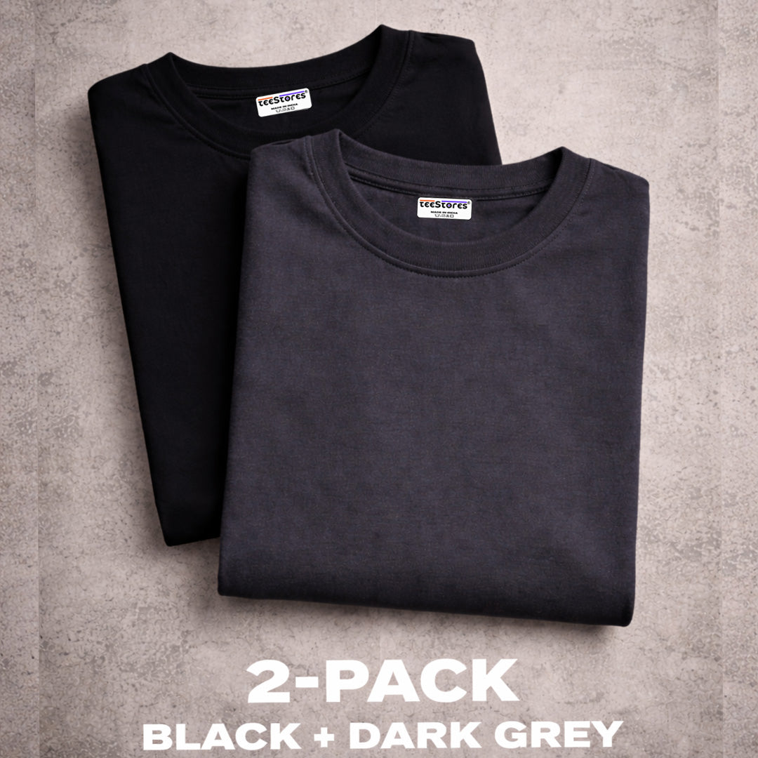 Pack of 2- Oversized T-shirt