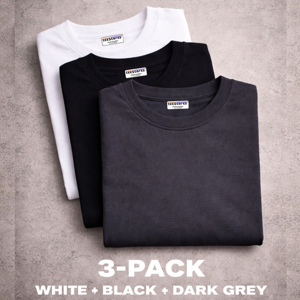 Pack of 3- Oversized T-shirt