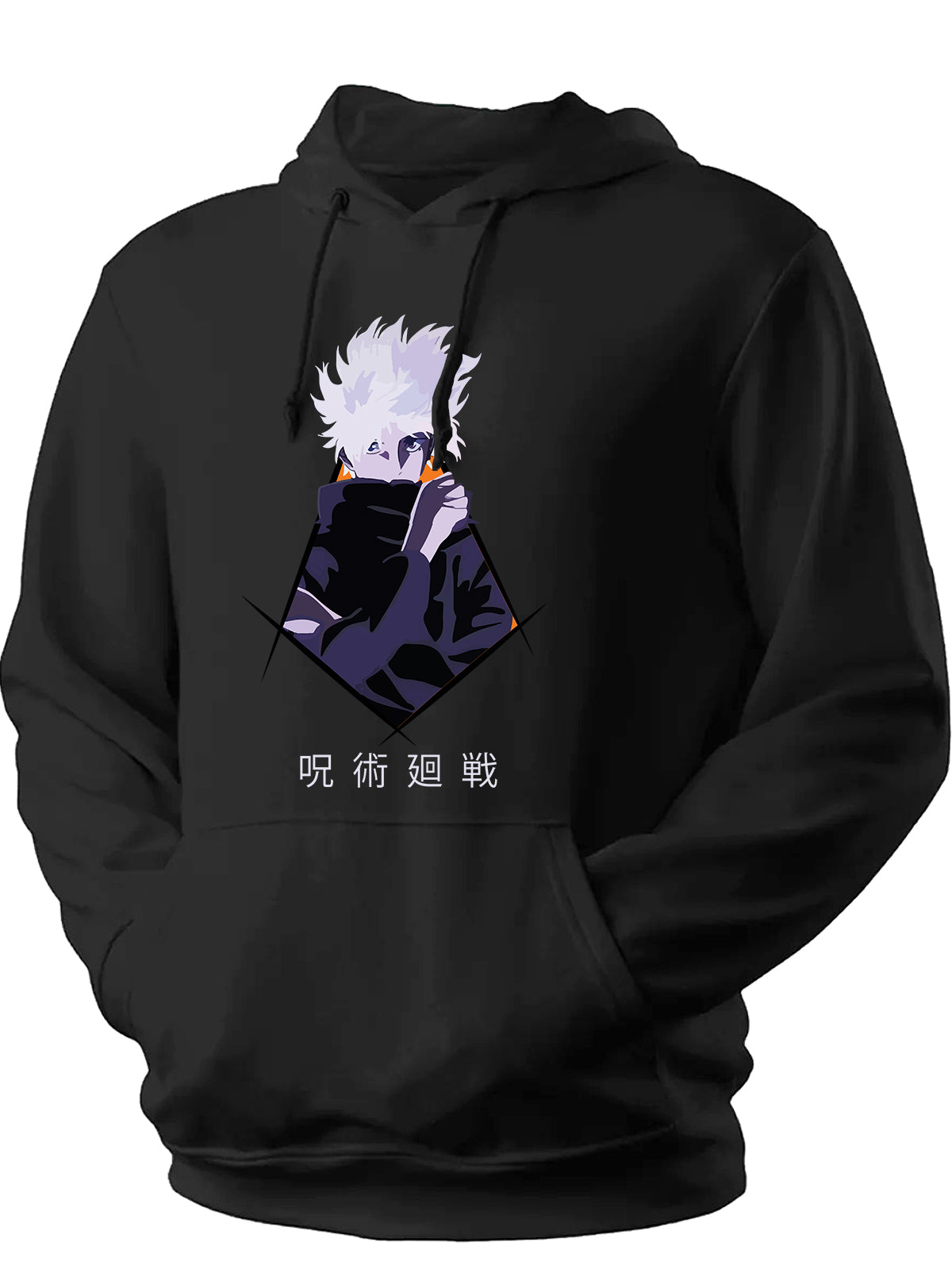 Unisex Anime Kakashi Kid Printed Hoodie