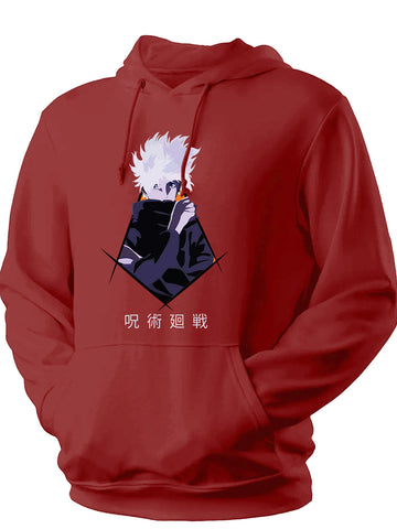 Unisex Anime Kakashi Kid Printed Hoodie