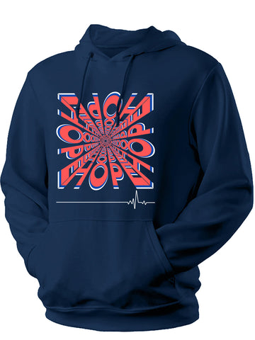 Unisex Anime Hope Printed Hoodie