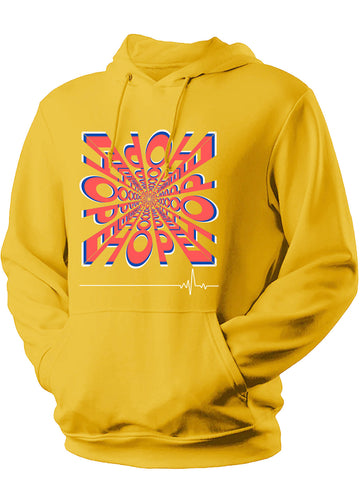 Unisex Anime Hope Printed Hoodie