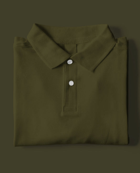 Military Green POLO Tee