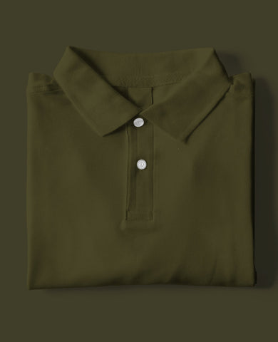 Military Green POLO Tee