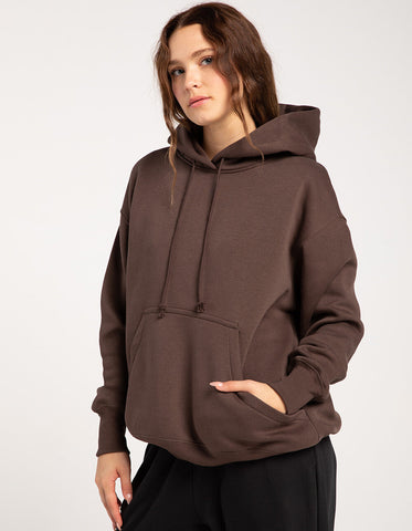 Swarona Oversized Fit Hoodie with Kangaroo Pockets