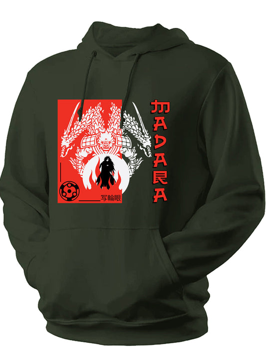 Unisex Anime Itachi Uchiha Printed Hoodie