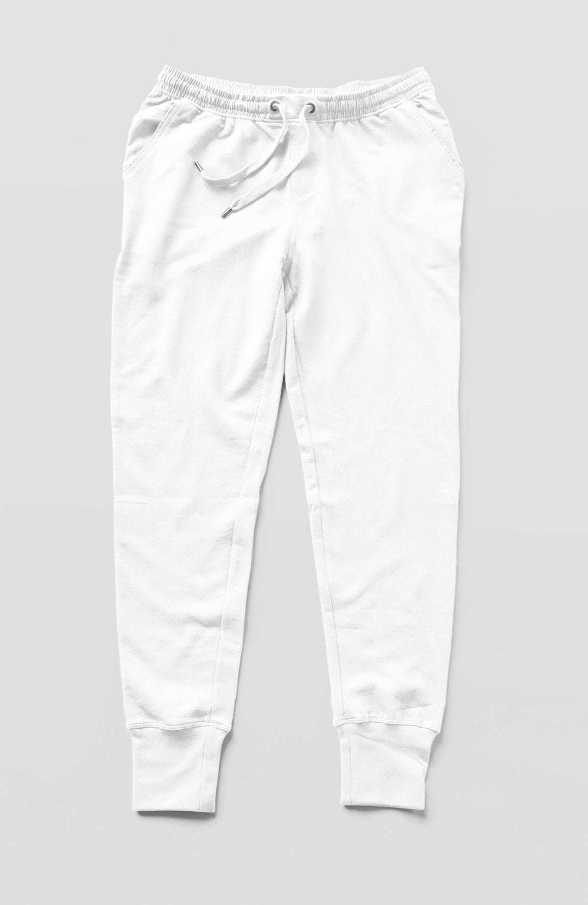 White Joggers