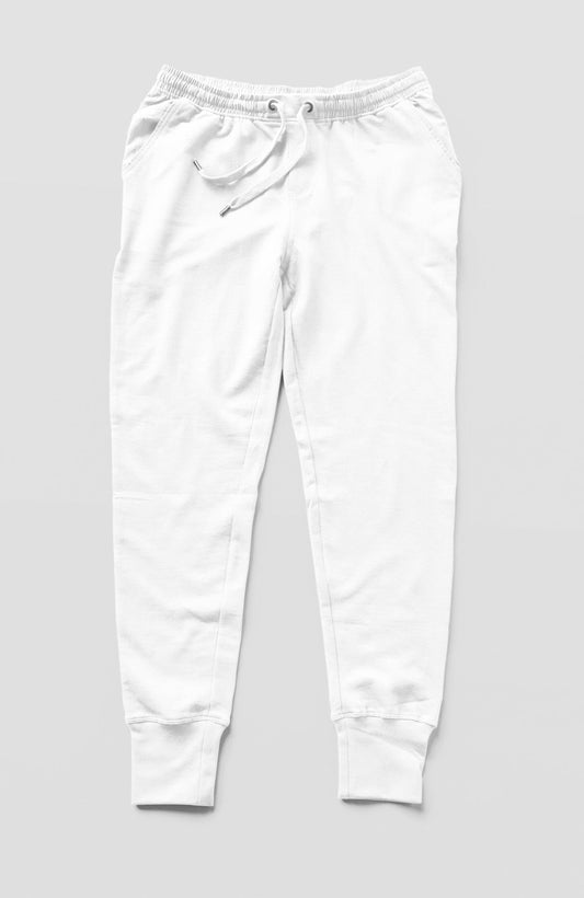 White Joggers