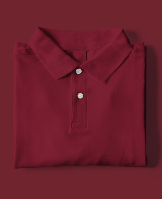 Maroon POLO Tee