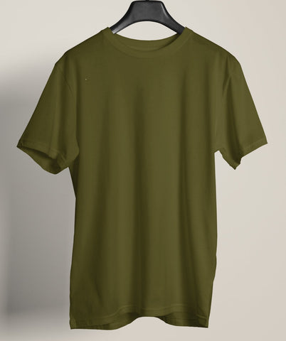 Military Green Lycra Tee