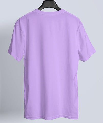 Mauve Purple Round Neck Tee