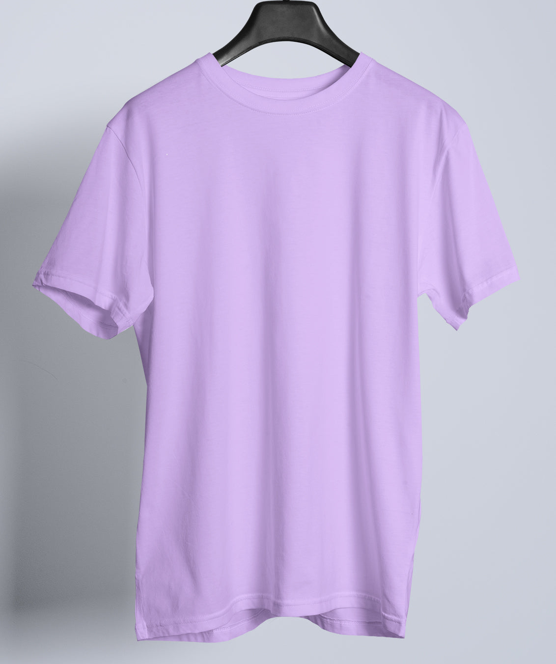 Mauve Purple Round Neck Tee