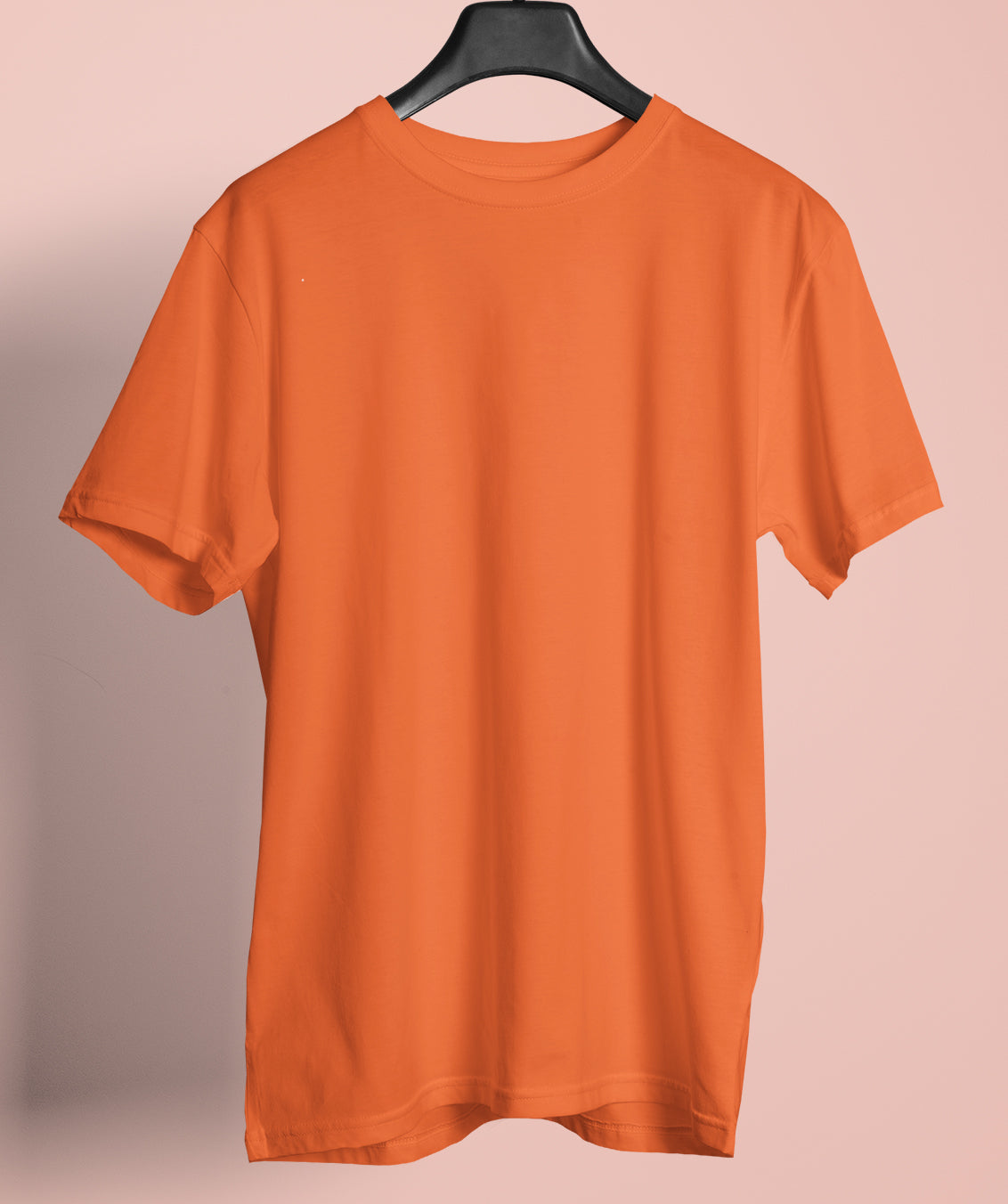 Orange Round Neck Tee