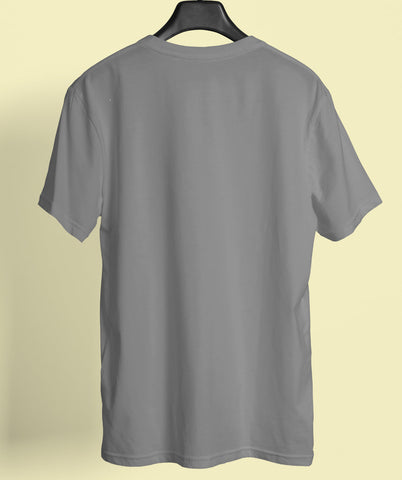 Steel Grey Round Neck Tee